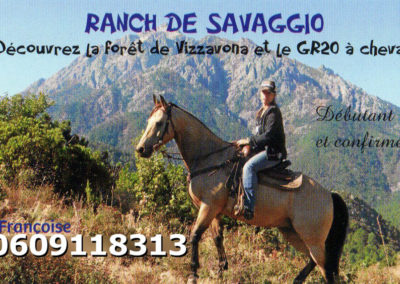 Horseback riding in Savaggio